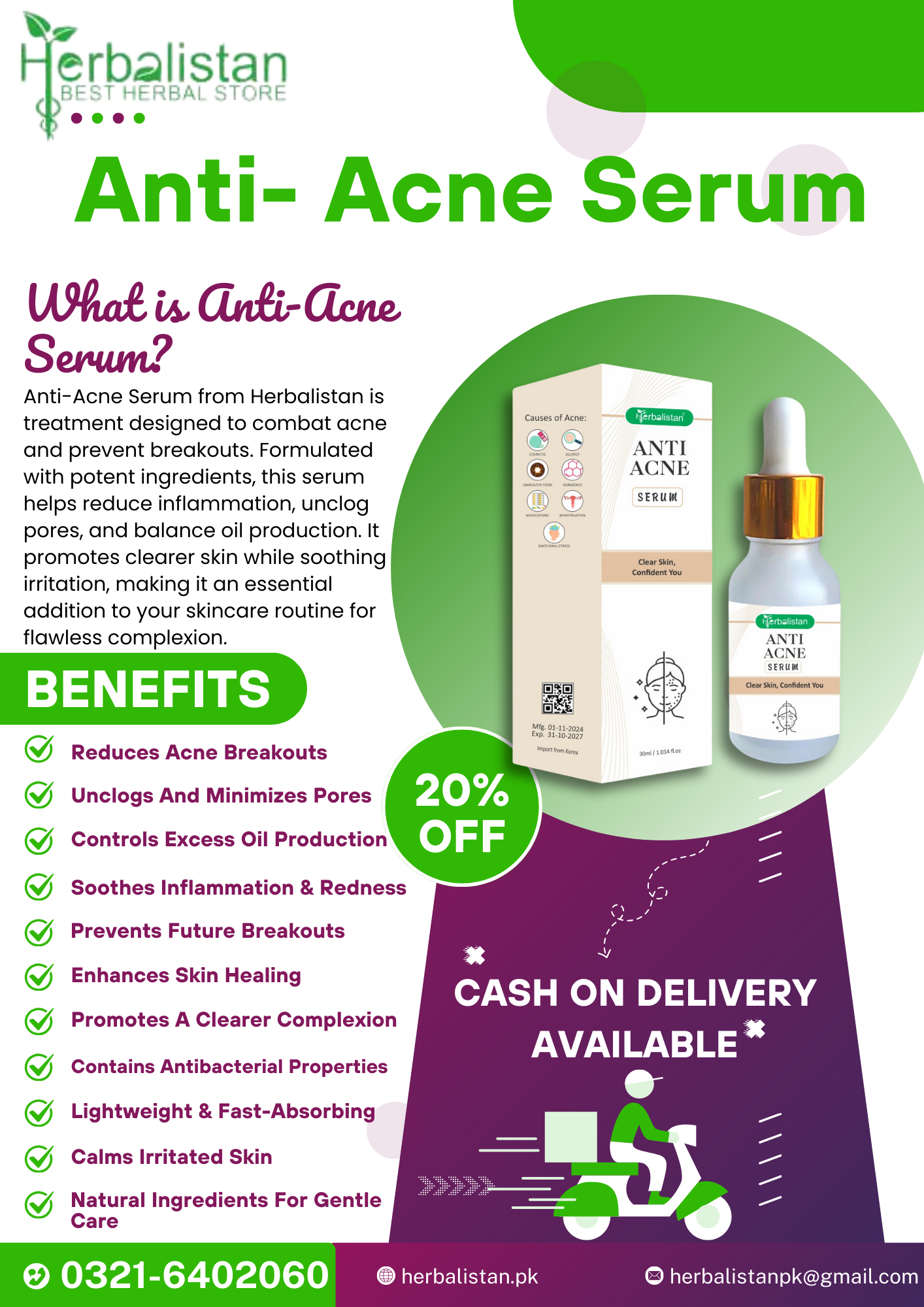 best anti acne serum 