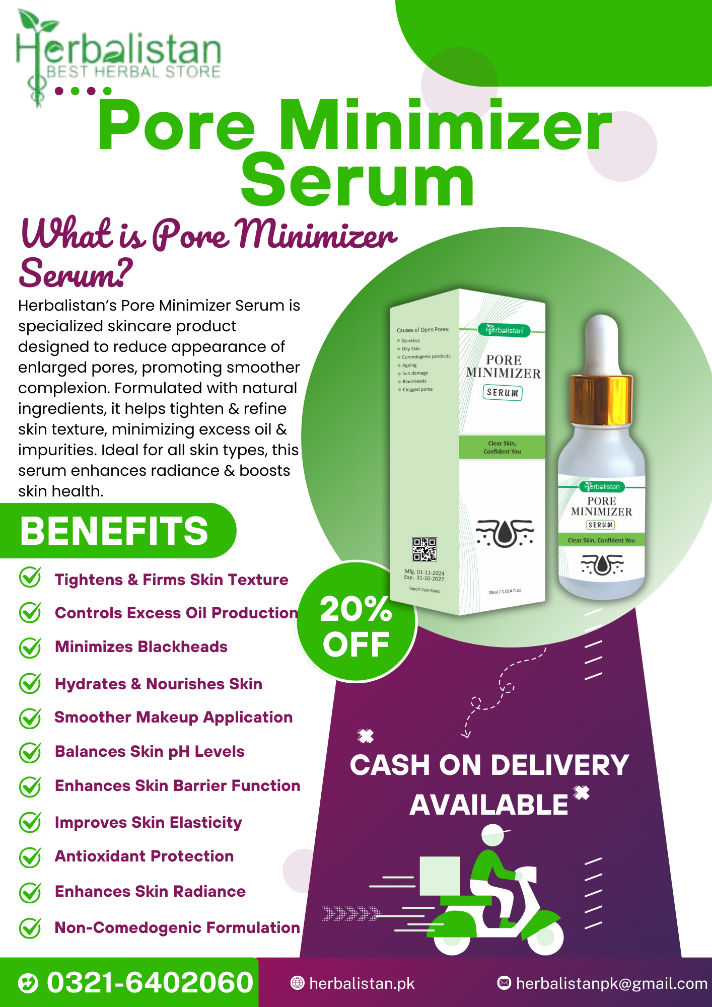 pore reducer serum